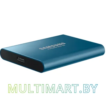 Внешний накопитель Samsung T5 500GB MU-PA500B/WW (синий) картинка 5